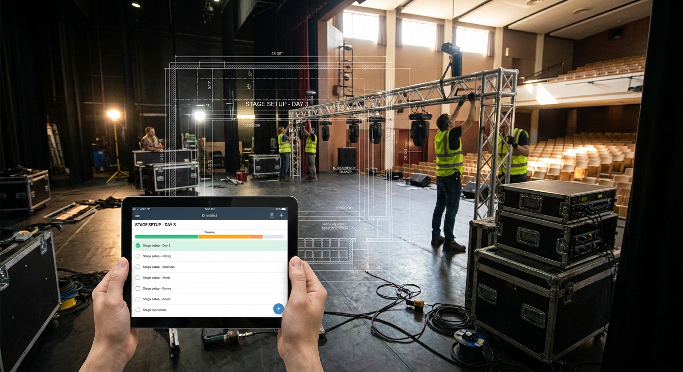 Hoe organiseer je een theater­evenement van A tot Z?